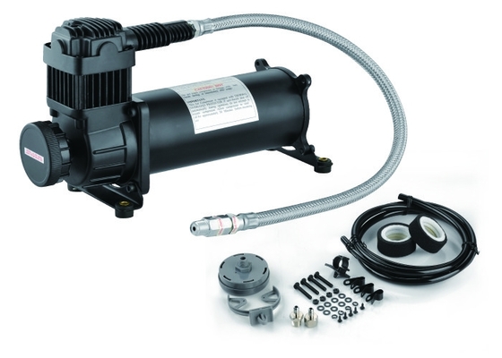 ราคาดี คอมเพรสเซอร์ระบบกันสะเทือนอากาศ 200 PSI แบบเดี่ยวสีดำ Heavy Duty IP67 ออนไลน์