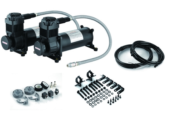ราคาดี Heavy Duty YF6469R DUAL Pack Air Ride Suspension Compressor กำลังแรงอัตราเงินเฟ้อที่รวดเร็ว ออนไลน์
