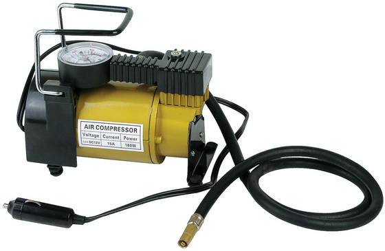 ราคาดี เครื่องปั๊มยางเครื่องปัดอากาศโลหะ DC12v พร้อมมือสําหรับปั๊มยางรถยนต์ ออนไลน์