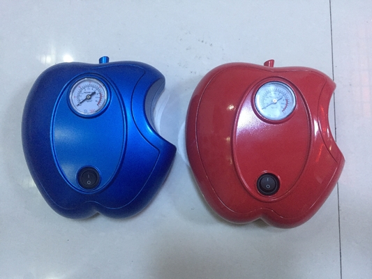 ราคาดี Apple Shape Car DC12V Car Air Pump Plastic Fast Inflation, Blue / Red Color ออนไลน์