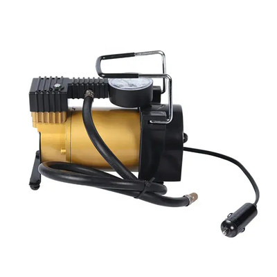 เครื่องกดอากาศโลหะแบบพกพา DC12v กระบอกเดียวยางรถยนต์ ปั๊มปั๊มปั๊มปั๊มปั๊มปั๊ม