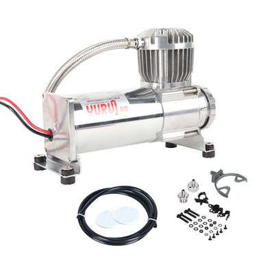 DC 12V กระบอกเดียว คอมเพรสเซอร์การแขวนอากาศรถยนต์ คอมเพรสเซอร์การขับรถยนต์