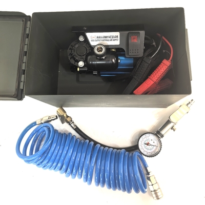 เครื่องดับอากาศรถยนต์แบบกระบอกเดียว DC12v Offroad Heavy Duty สําหรับปรับอากาศยางรถยนต์