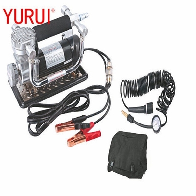 เครื่องกดอากาศยางโลหะแบบ Chrome DC12v แบบพกพา พร้อมคลิปหมึก