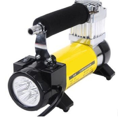 ราคาดี เครื่องอัดอากาศแรงกระแทก 12v ปริมาณสูงสีเหลืองเครื่องอัดอากาศแบบสามในหนึ่งเดียว ออนไลน์