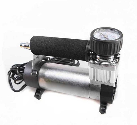 ราคาดี ปั๊มลมแบบพกพา Silver Black Heavy Duty 12v 140 Psi สำหรับรถยนต์ ออนไลน์