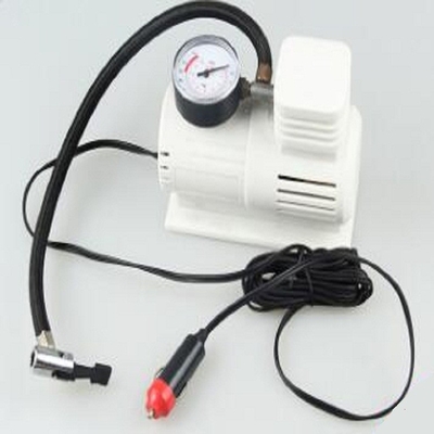 มินิเอบีเอส พกพา DC12V เครื่องลมยางรถยนต์ พร้อมพับบุหรี่
