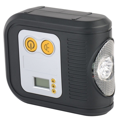 เครื่องอัดอากาศสำหรับรถยนต์ 10bar วัสดุพลาสติก Dc12v พร้อมจอแสดงผลดิจิตอล