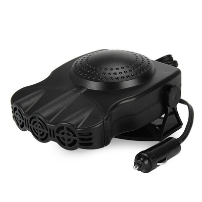 ราคาดี เครื่องทำความร้อนพัดลมแบบพกพาสองสวิตช์ 150w ปลั๊กพลาสติกสีดำในเครื่องทำความร้อนในรถยนต์ ออนไลน์