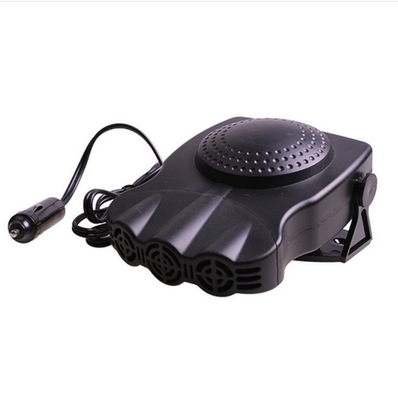 ราคาดี 12v 150w เครื่องทำความร้อนอัตโนมัติแบบพกพาสีดำฮีตเตอร์พัดลมขนาดเล็กพร้อมสวิตช์อุ่นเย็น ออนไลน์