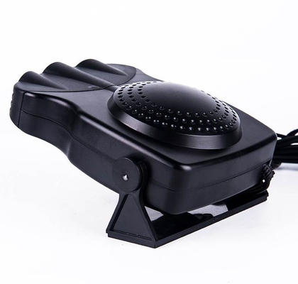 เครื่องทําความร้อนแฟนรถยนต์แบบพกพา DC12v PTC เซรามิคที่มีฟังก์ชันทําความร้อนแฟน