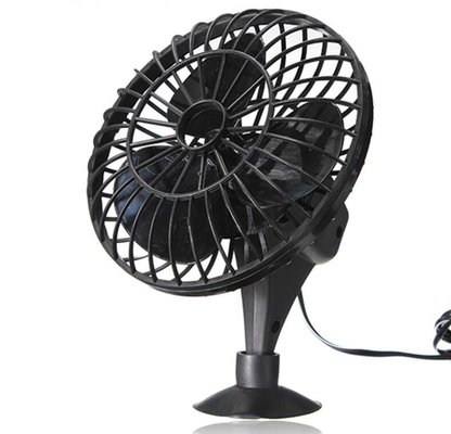 ราคาดี พลาสติกสีดํา มินิแฟนรถยนต์ DC 12V เครื่องปรับปรุงความเย็นรถยนต์ ออนไลน์