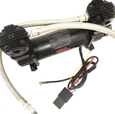 ปั๊มรถแรง 12V/24V เครื่องปั่นอากาศรถยนต์
